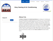 Tablet Screenshot of grayrefrigeration.com